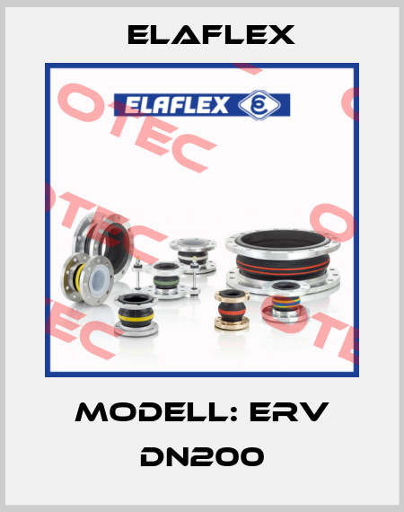 Modell: ERV DN200 Elaflex