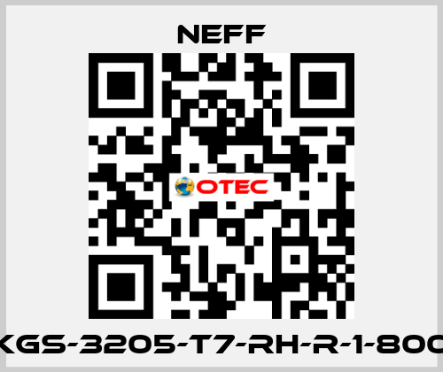 KGS-3205-T7-RH-R-1-800 Neff