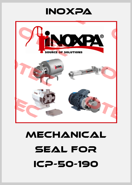 mechanical seal for ICP-50-190 Inoxpa