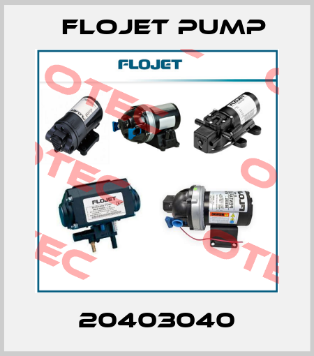 20403040 Flojet Pump