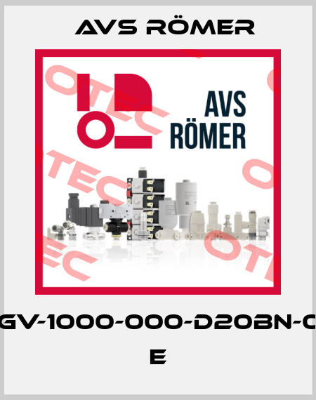 XGV-1000-000-D20BN-04 E Avs Römer