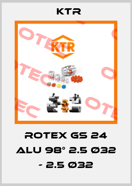 ROTEX GS 24 Alu 98° 2.5 Ø32 - 2.5 Ø32 KTR