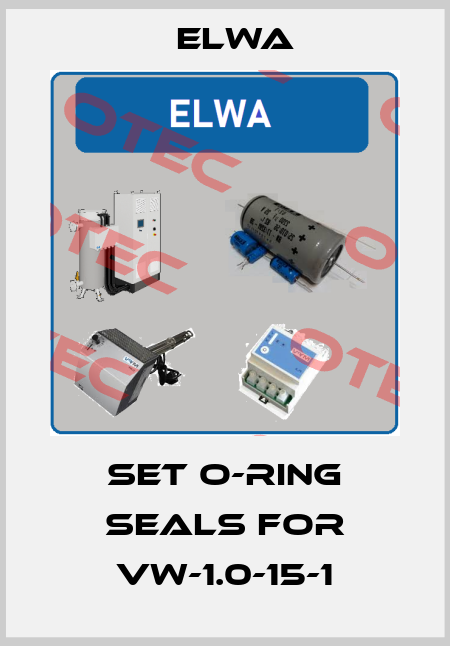 set O-Ring seals for VW-1.0-15-1 Elwa