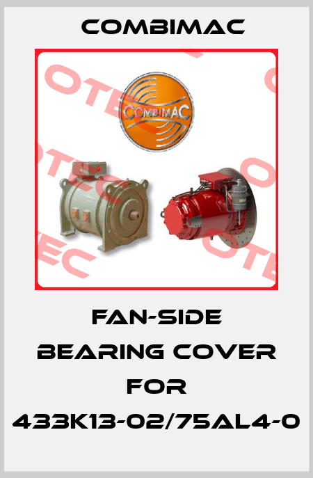 Fan-side bearing cover for 433K13-02/75AL4-0 Combimac