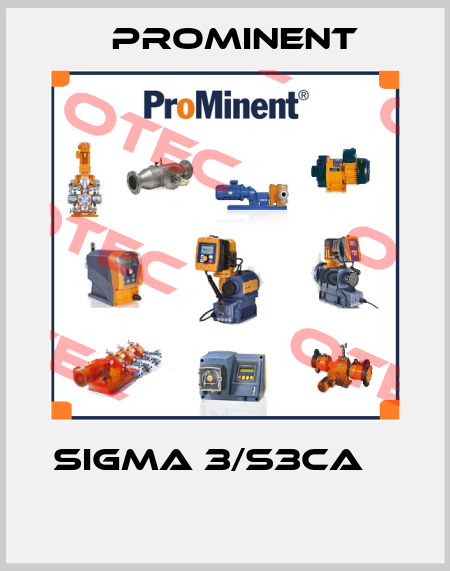 SIGMA 3/S3Ca           ProMinent