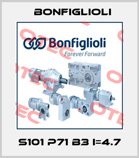 S101 P71 B3 I=4.7 Bonfiglioli
