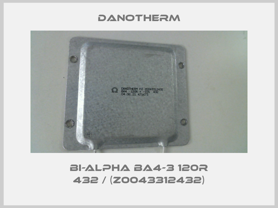 BI-ALPHA BA4-3 120R 432 / (Z0043312432)-big