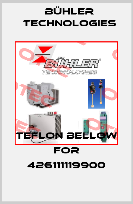Teflon bellow for 426111119900 Bühler Technologies