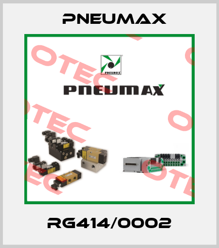 RG414/0002 Pneumax