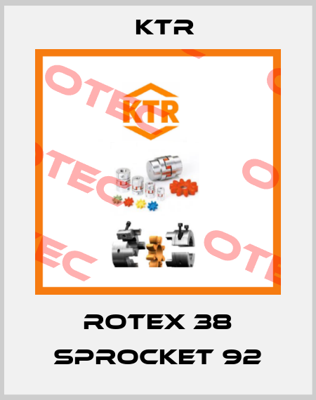 ROTEX 38 Sprocket 92 KTR