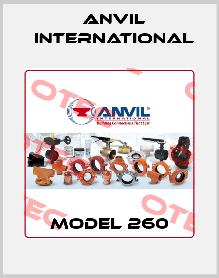 Model 260 Anvil International