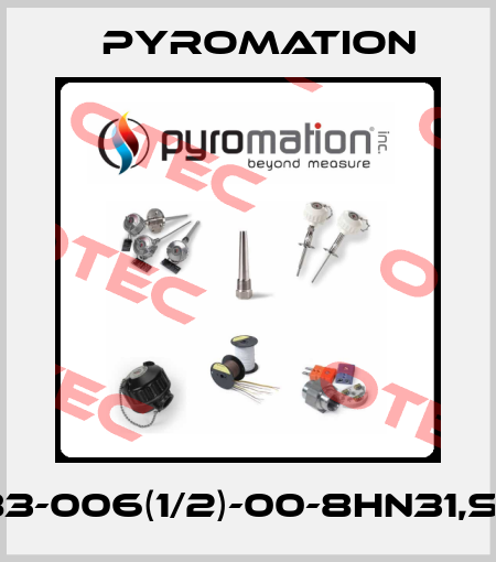 RBF185L483-006(1/2)-00-8HN31,SB,T-440-00 Pyromation