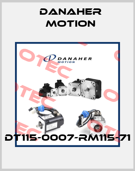 DT115-0007-RM115-71 Danaher Motion