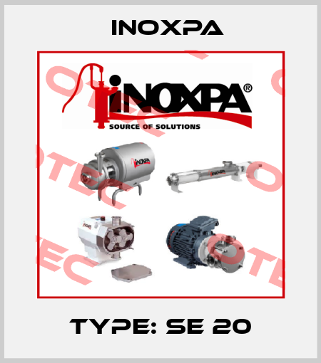 type: SE 20 Inoxpa