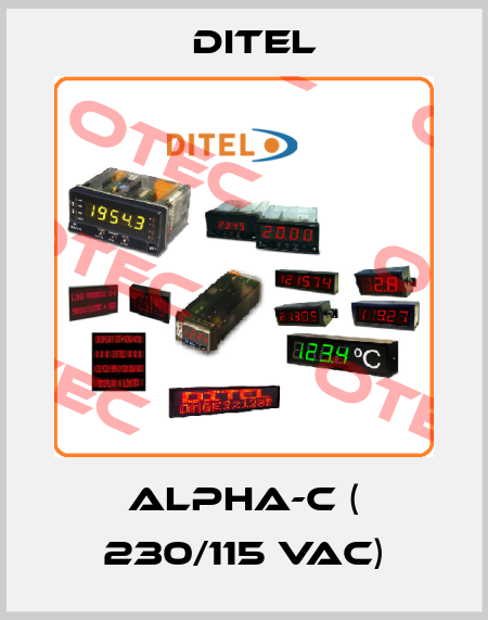Alpha-C ( 230/115 VAC) Ditel