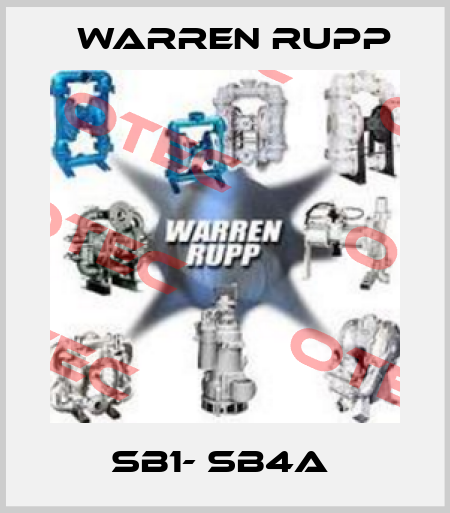 SB1- SB4A  Warren Rupp