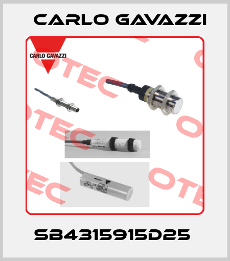 SB4315915D25  Carlo Gavazzi