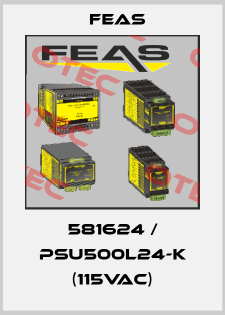581624 / PSU500L24-K (115VAC) Feas
