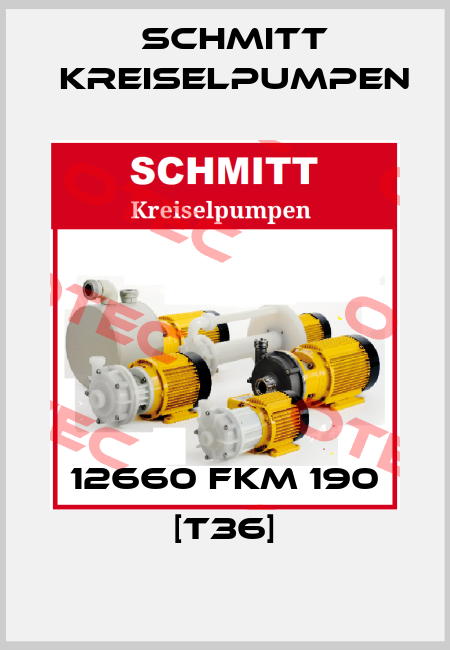 12660 FKM 190 [T36] Schmitt Kreiselpumpen