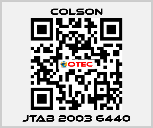 JTAB 2003 6440 Colson