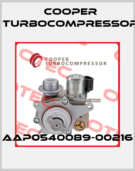 AAP0540089-00216 Cooper Turbocompressor