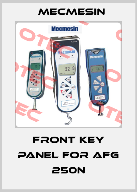 front key panel for AFG 250N Mecmesin