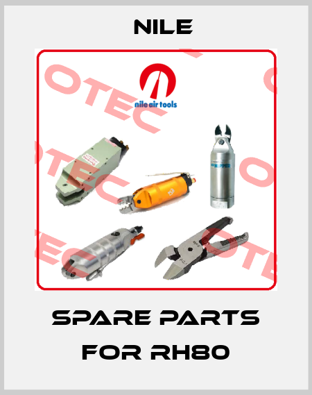 spare parts for RH80 Nile