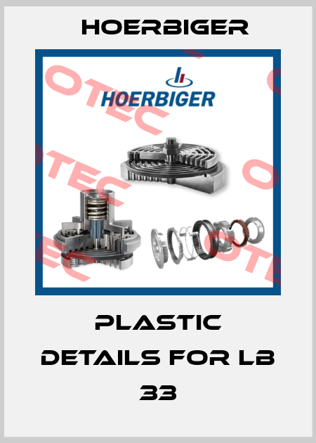 Plastic details for LB 33 Hoerbiger