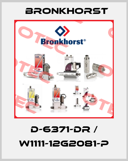 D-6371-DR / W1111-12G2081-P Bronkhorst