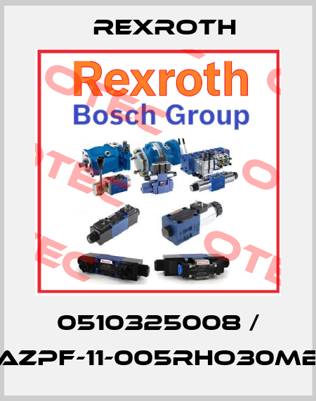 0510325008 / AZPF-11-005RHO30MB Rexroth