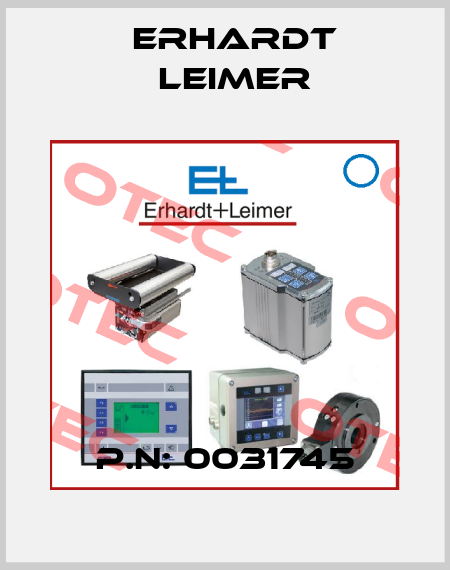 P.N: 0031745 Erhardt Leimer