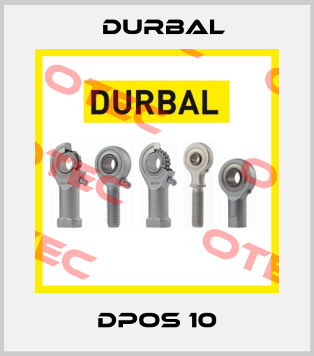 DPOS 10 Durbal