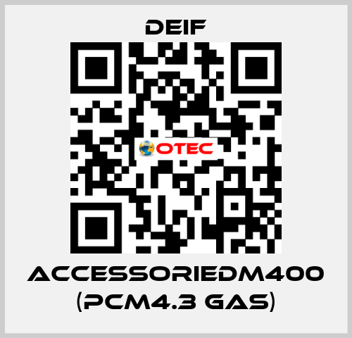 AccessorieDM400 (PCM4.3 GAS) Deif