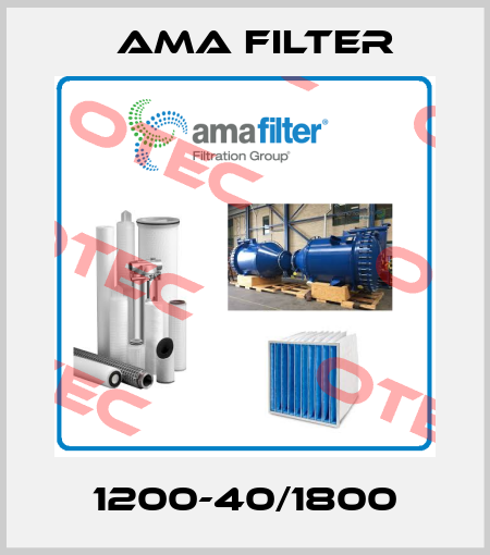 1200-40/1800 Ama Filter