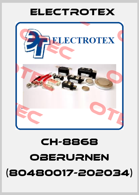 CH-8868 OBERURNEN (80480017-202034) Electrotex