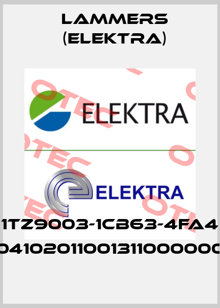 1TZ9003-1CB63-4FA4 (04102011001311000000) Lammers (Elektra)