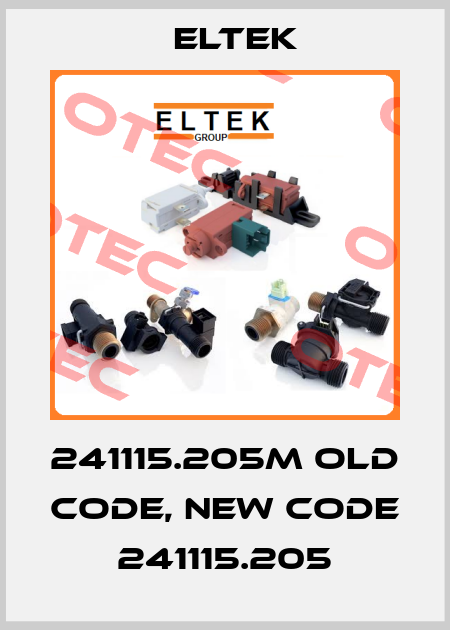 241115.205M old code, new code 241115.205 Eltek