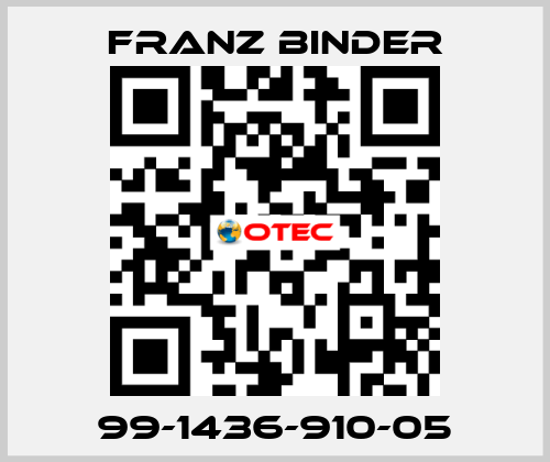 99-1436-910-05 FRANZ BINDER