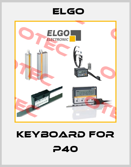 keyboard for P40 Elgo