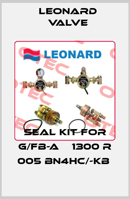 SEAL KIT FOR G/FB-A    1300 R 005 BN4HC/-KB  LEONARD VALVE