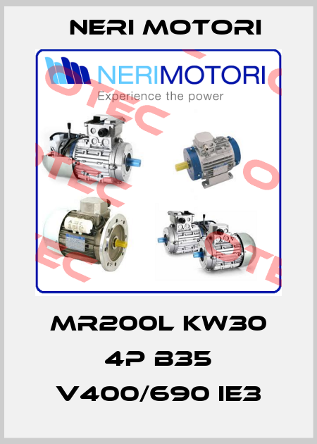 MR200L KW30 4P B35 V400/690 IE3 Neri Motori