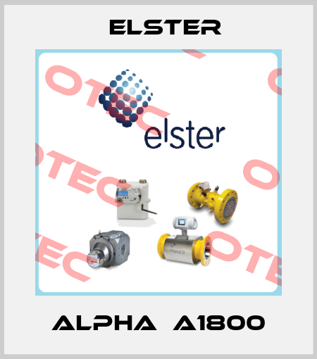 Alpha  A1800 Elster