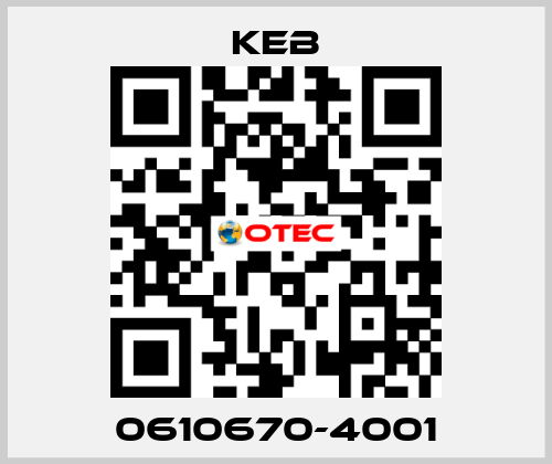 0610670-4001 KEB