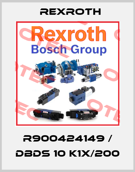 R900424149 / DBDS 10 K1X/200 Rexroth