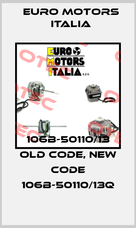 106B-50110/13 old code, new code 106B-50110/13Q Euro Motors Italia