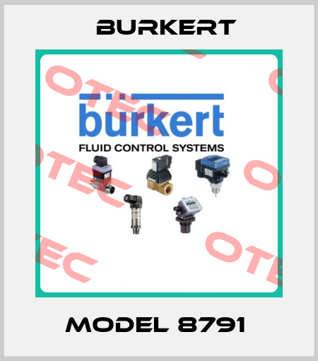 MODEL 8791  Burkert
