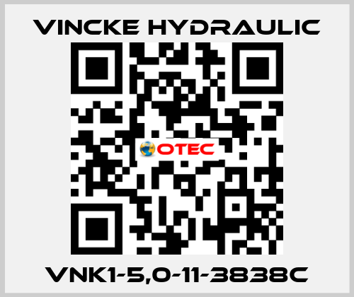 VNK1-5,0-11-3838C VINCKE HYDRAULIC