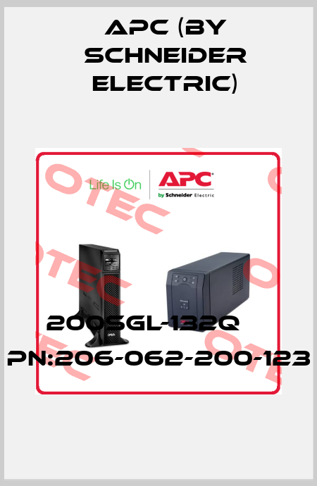 200SGL-132Q     PN:206-062-200-123 APC (by Schneider Electric)