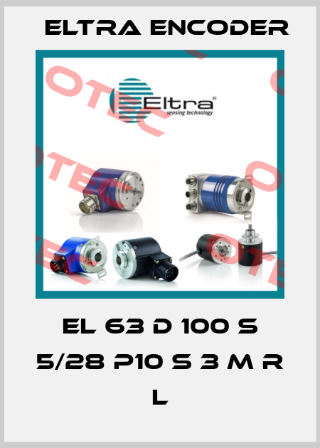 EL 63 D 100 S 5/28 P10 S 3 M R L Eltra Encoder