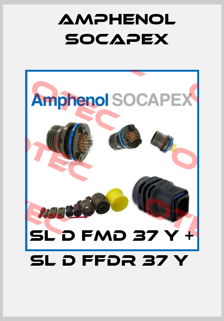 SL D FMD 37 Y + SL D FFDR 37 Y  Amphenol Socapex